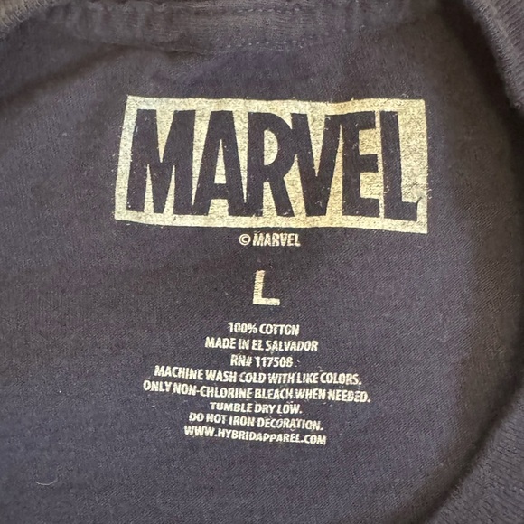 Marvel Avengers Graphic Tee | Size L | Superhero Comic Book Shirt - Picture 6 of 6